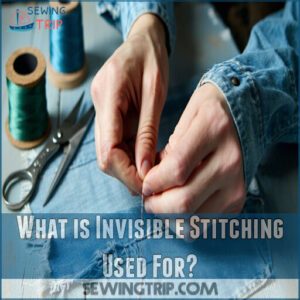 What is Invisible Stitching Used For