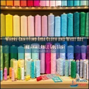 Where Can I Find Aida Cloth and What Are The Available Colors