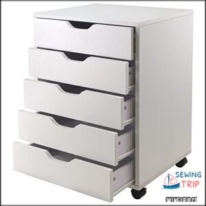 Winsome 10519 Halifax 5-Drawer Composite