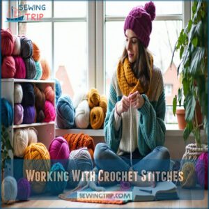 Working With Crochet Stitches