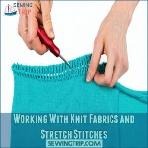 Working With Knit Fabrics and Stretch Stitches