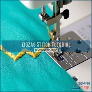 Zigzag Stitch Tutorial