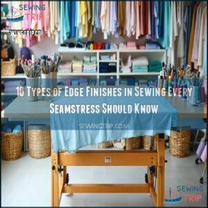 10 Types of Edge Finishes in Sewing Every Seamstress Should Know 2 10 types of edge finishes in sewing