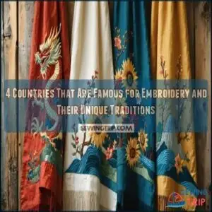 4 countries that are famous for embroidery