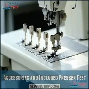 Accessories and Included Presser Feet