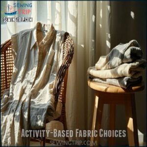 Activity-Based Fabric Choices