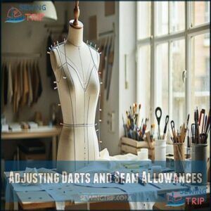 Adjusting Darts and Seam Allowances Adjusting Darts and Seam Allowances
