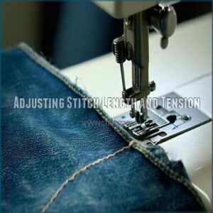 Adjusting Stitch Length and Tension