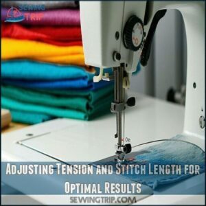 Adjusting Tension and Stitch Length for Optimal Results