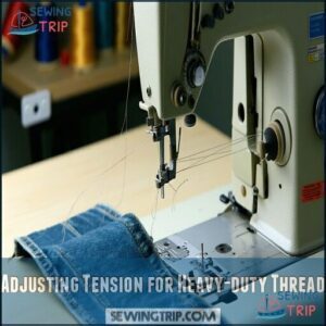 Adjusting Tension for Heavy-duty Thread