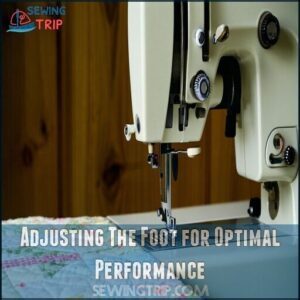 Adjusting The Foot for Optimal Performance