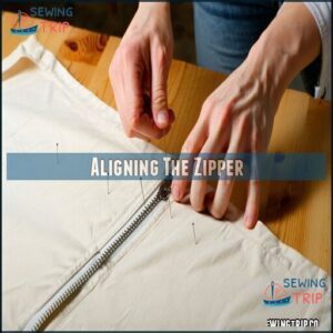 Aligning The Zipper