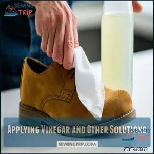 Applying Vinegar and Other Solutions