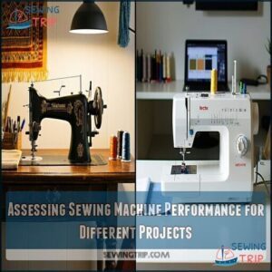 Assessing Sewing Machine Performance for Different Projects