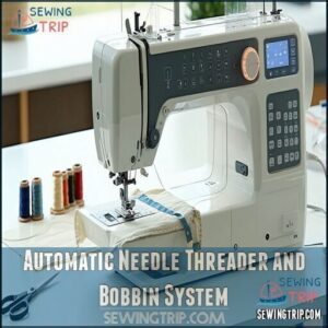 Automatic Needle Threader and Bobbin System