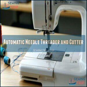 Automatic Needle Threader and Cutter Automatic Needle Threader and Cutter