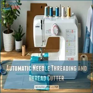 Automatic Needle Threading and Thread Cutter