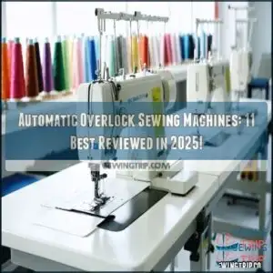 automatic overlock sewing machines
