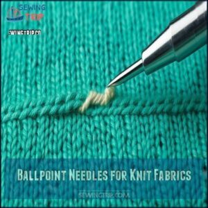 Ballpoint Needles for Knit Fabrics