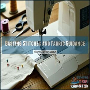 Basting Stitches and Fabric Guidance