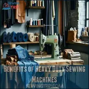 Benefits of Heavy Duty Sewing Machines