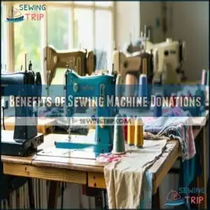 Benefits of Sewing Machine Donations