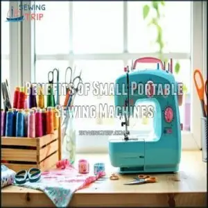Benefits of Small Portable Sewing Machines