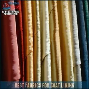 Best Fabrics for Coat Lining