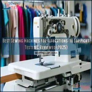 best sewing machine for alterations