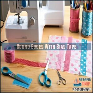 Bound Edges With Bias Tape