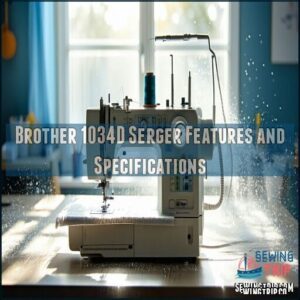 Brother 1034D Serger Features and Specifications