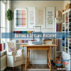 Buying a Sewing Machine Buying a Sewing Machine