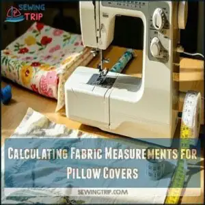 Calculating Fabric Measurements for Pillow Covers