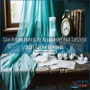 can nylon fabric be bleached