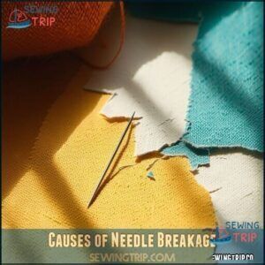 Causes of Needle Breakage Causes of Needle Breakage