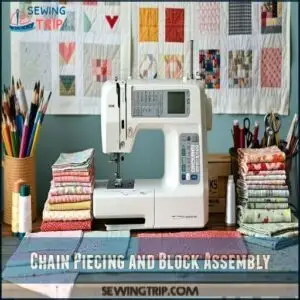 Chain Piecing and Block Assembly