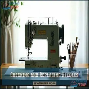 Checking and Replacing Needles