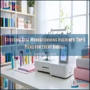choosing best monogramming machines