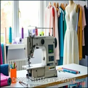 Choosing Best Sewing Machine