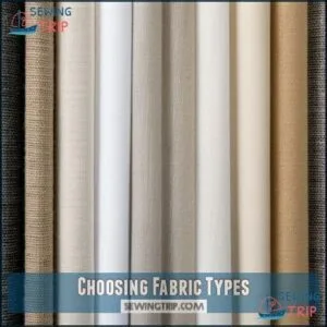 Choosing Fabric Types