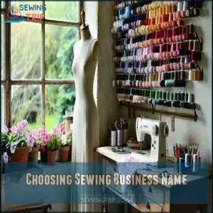 Choosing Sewing Business Name
