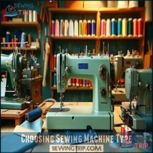 Choosing Sewing Machine Type Choosing Sewing Machine Type