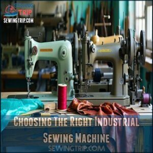 Choosing The Right Industrial Sewing Machine