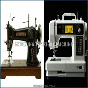 Choosing The Right Machine Choosing The Right Machine