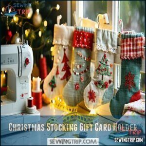 Christmas Stocking Gift Card Holder Christmas Stocking Gift Card Holder