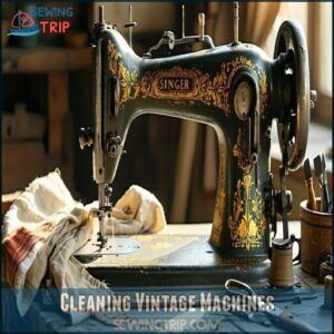 Cleaning Vintage Machines Cleaning Vintage Machines