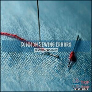 Common Sewing Errors