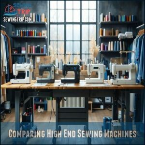 Comparing High End Sewing Machines