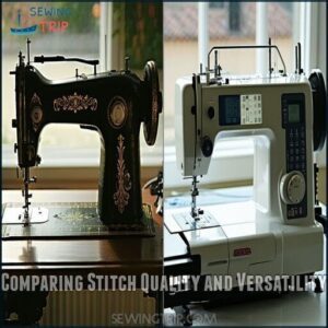 Comparing Stitch Quality and Versatility