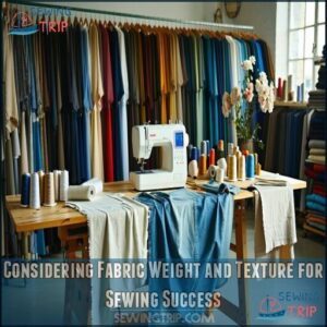 Considering Fabric Weight and Texture for Sewing Success